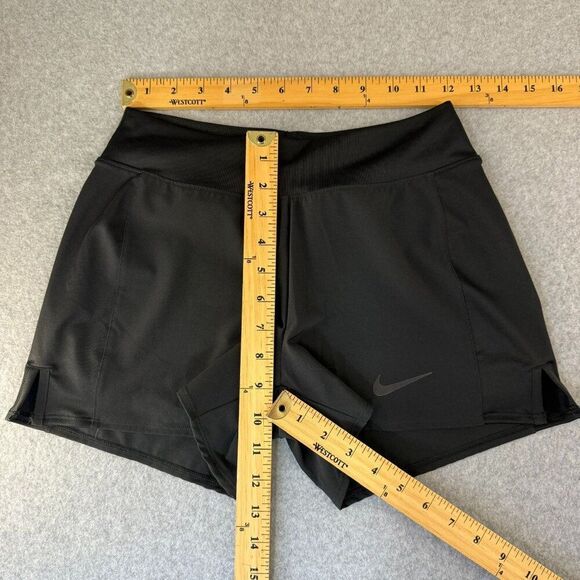Nike Women's Size XS Dri-Fit Black Biker Shorts Athletic Workout Gym Casual - Picture 5 of 10